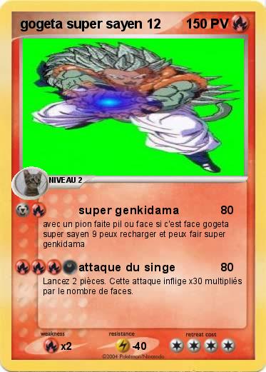Pokemon gogeta super sayen 12
