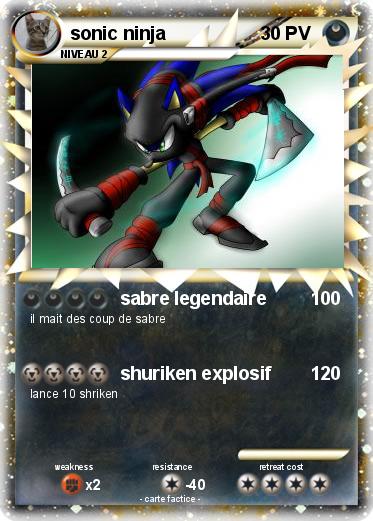 Pokemon sonic ninja