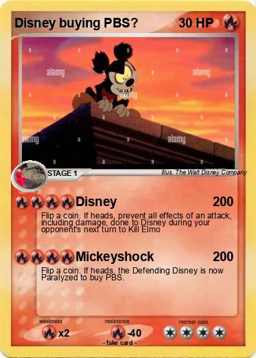 Pokemon Disney buying PBS?