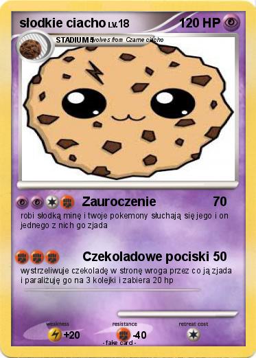 Pokemon słodkie ciacho