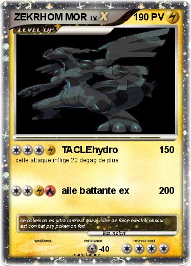 Pokemon ZEKRHOM MOR