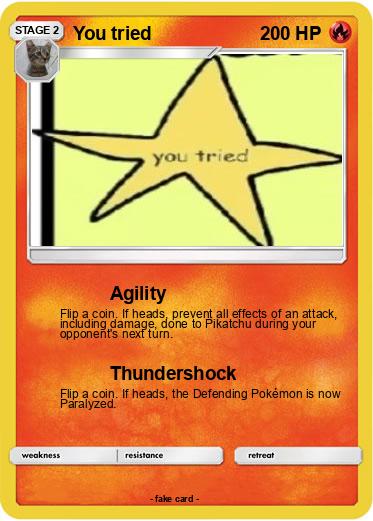 Pokemon You tried