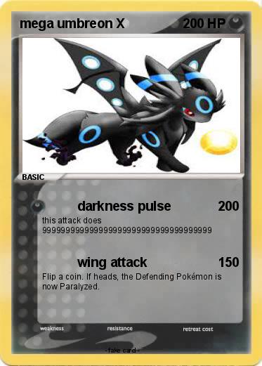 Pokemon mega umbreon X