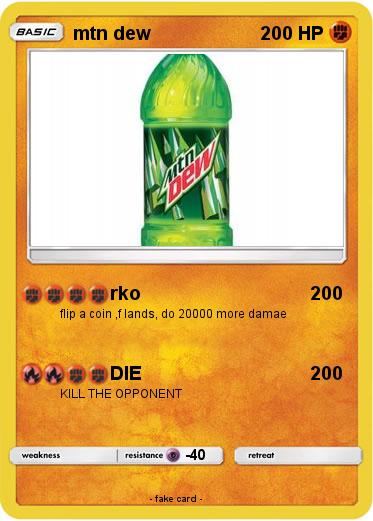Pokemon mtn dew