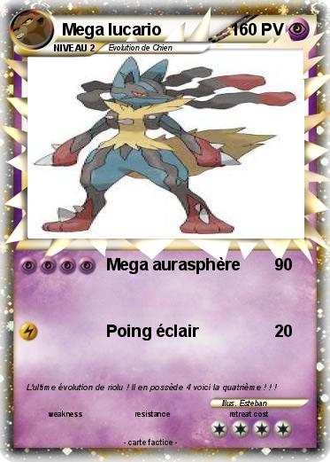Pokemon Mega lucario