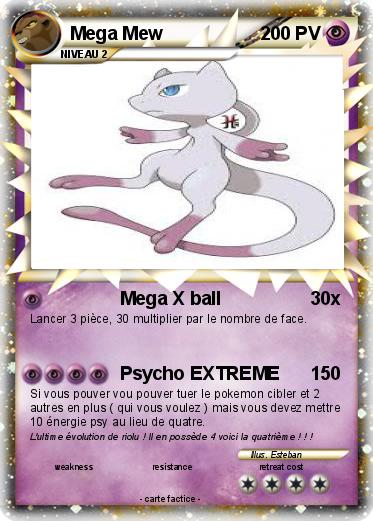 Pokemon Mega Mew