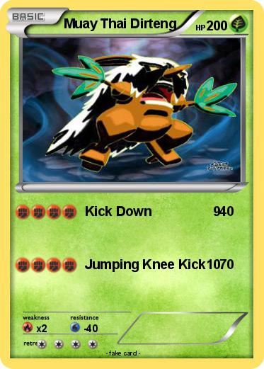 Pokemon Muay Thai Dirteng