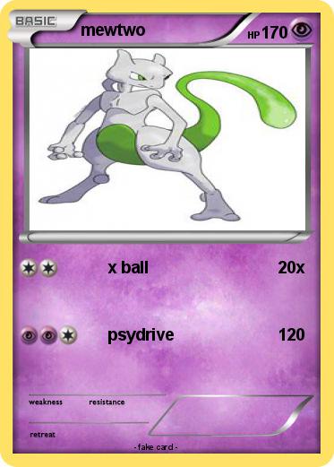 Pokemon mewtwo