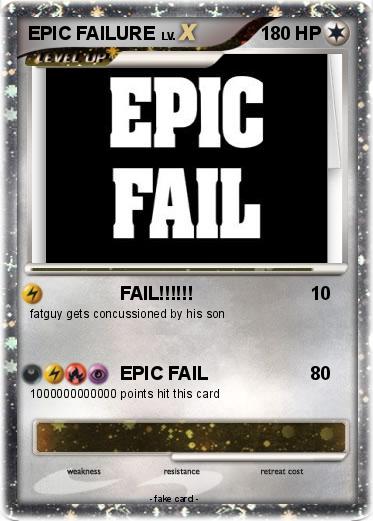 Pokemon EPIC FAILURE
