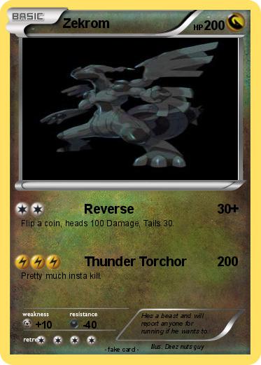 Pokemon Zekrom