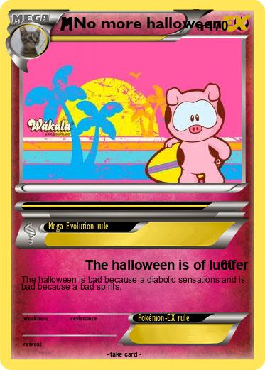 Pokemon No more halloween