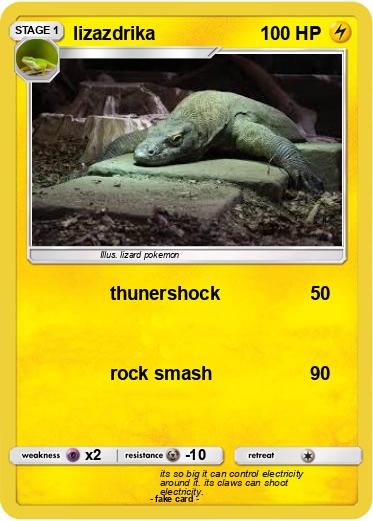 Pokemon lizazdrika