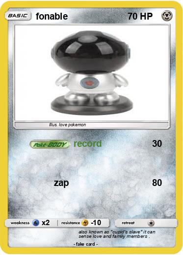 Pokemon fonable