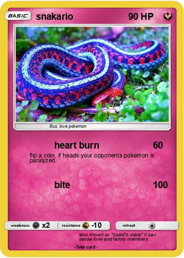 Pokemon snakario