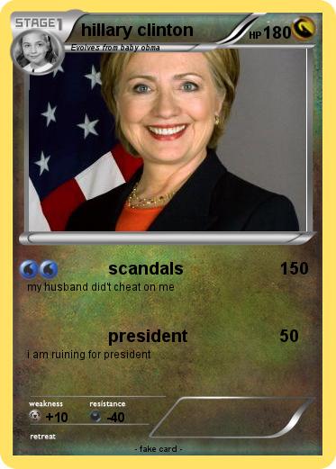 Pokemon hillary clinton