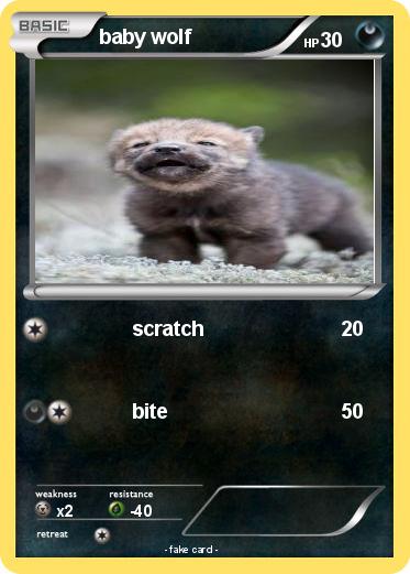 Pokemon baby wolf