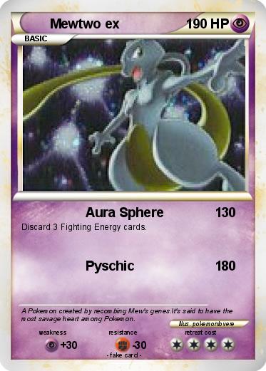 Pokemon Mewtwo ex
