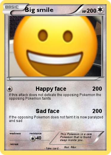 Pokemon Big smile
