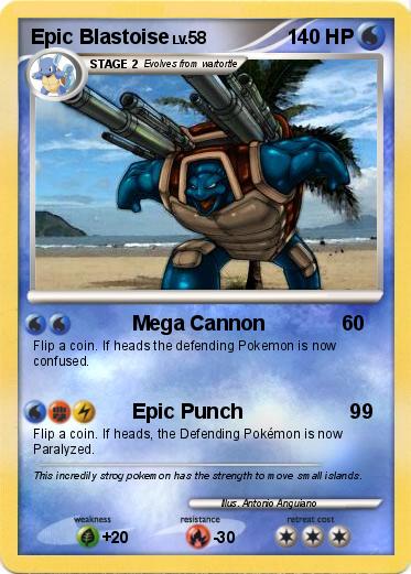 Pokemon Epic Blastoise
