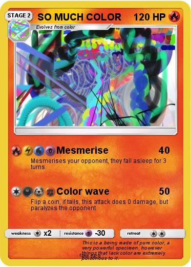 Pokemon SO MUCH COLOR