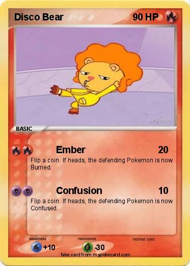 Pokemon Disco Bear