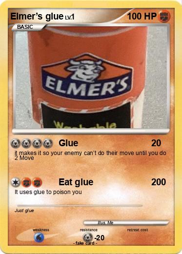 Pokemon Elmer’s glue