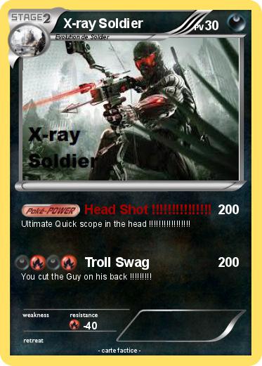 Pokemon X-ray Soldier