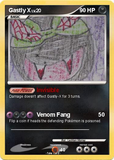 Pokemon Gastly X