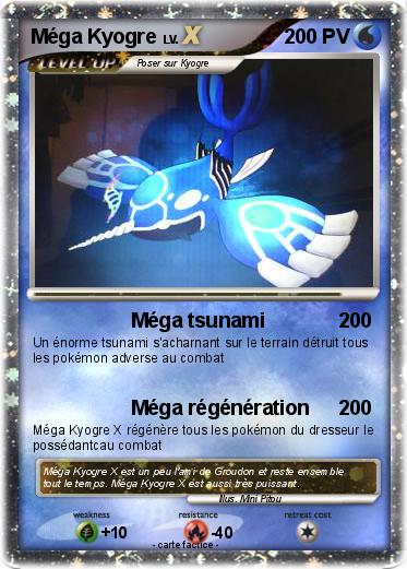 Pokemon Méga Kyogre