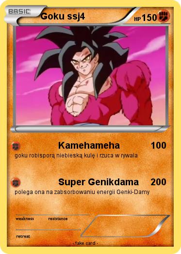 Pokemon Goku ssj4