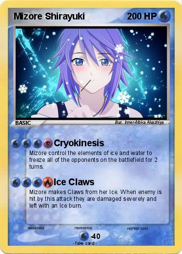 Pokemon Mizore Shirayuki