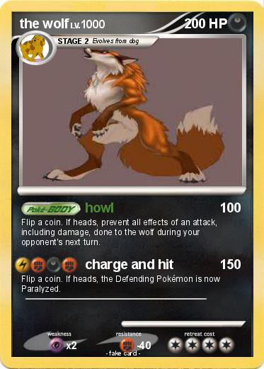 Pokemon the wolf