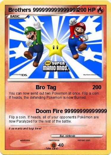 Pokemon Brothers 999999999999999