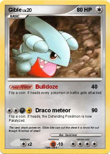 Pokemon Gible