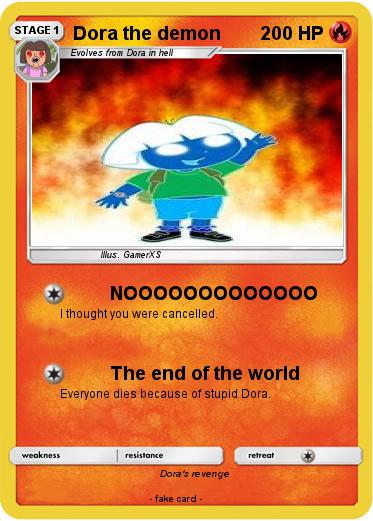 Pokemon Dora the demon