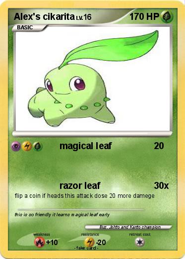 Pokemon Alex's cikarita