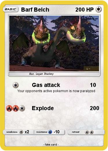 Pokemon Barf Belch
