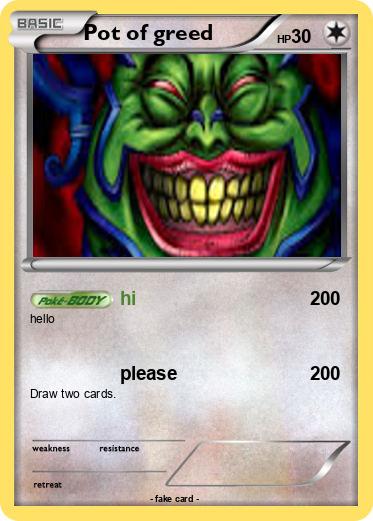 Pokemon Pot of greed