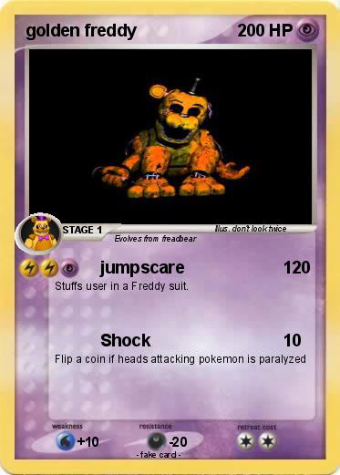 Pokemon golden freddy