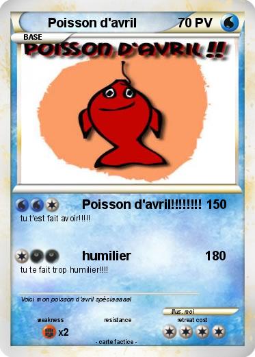 Pokemon Poisson d'avril