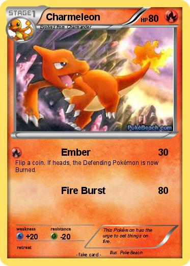 Pokemon Charmeleon