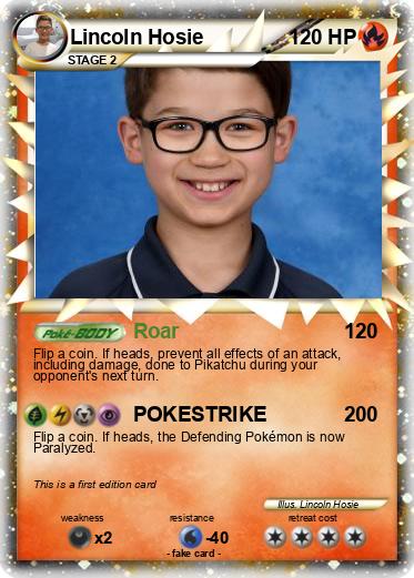 Pokemon Lincoln Hosie