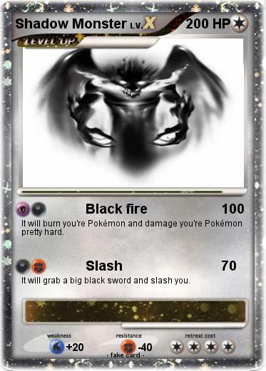 Pokemon Shadow Monster
