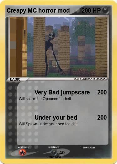 Pokemon Creapy MC horror mod