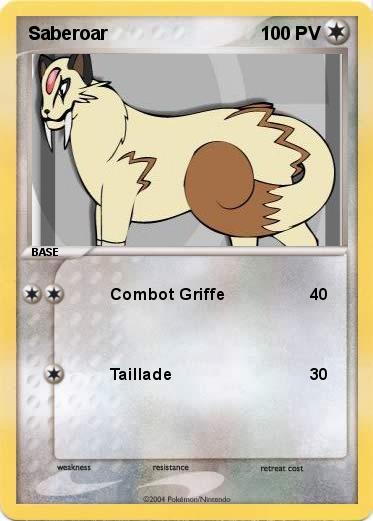 Pokemon Saberoar
