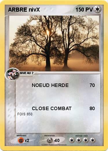 Pokemon ARBRE nivX