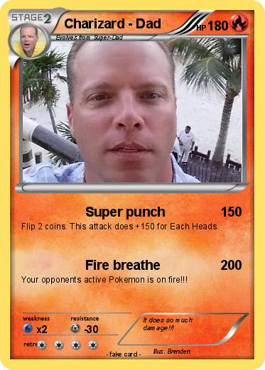 Pokemon Charizard - Dad