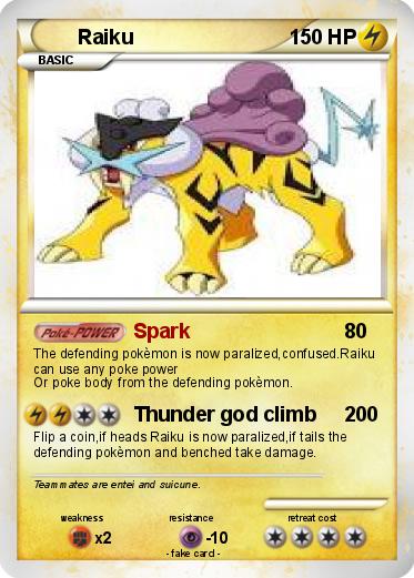 Pokemon Raiku