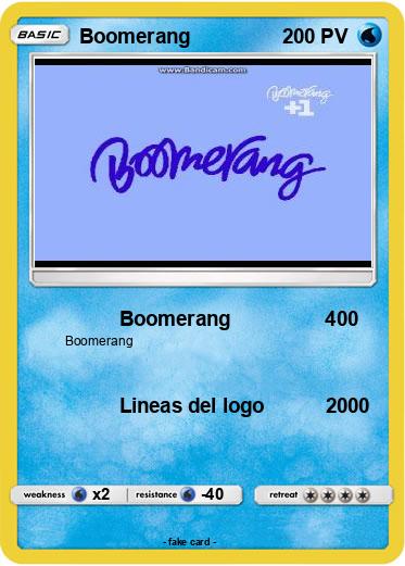Pokemon Boomerang