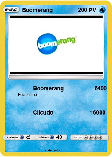 Pokemon Boomerang